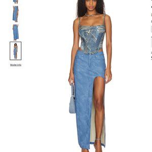 sold out Bianca Maxi Skirt with High Slit